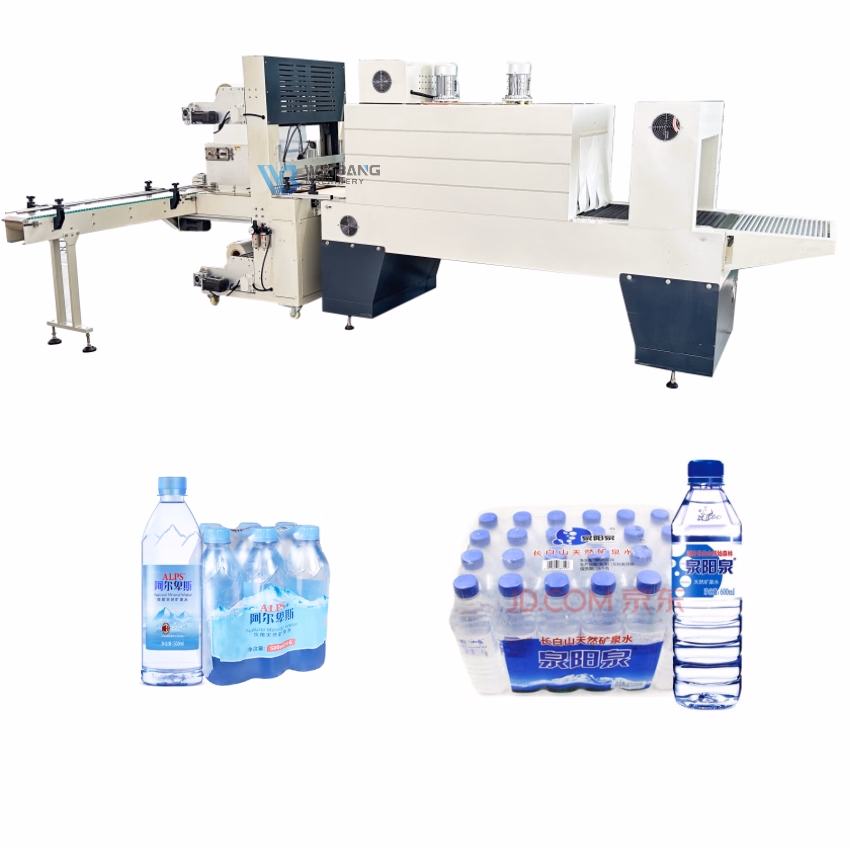 Automatic Sealing and Cutting Shrinkage Machine for Bottles
