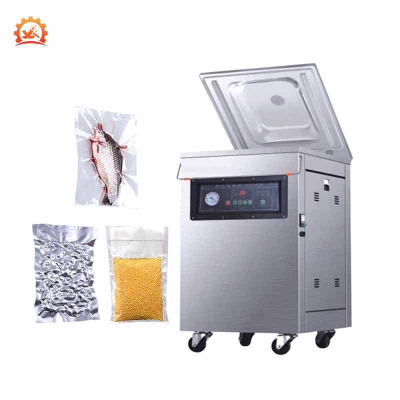 Single Dz-500-2D Vacuum Sealing Packaging Machine with Nitrogen Flushing Customize