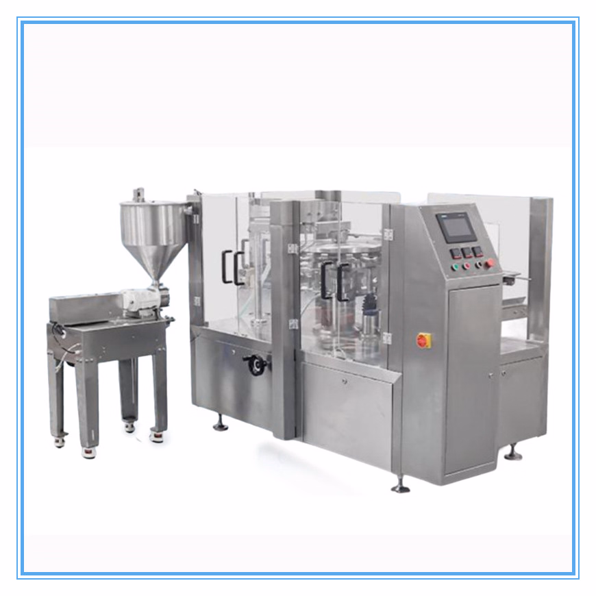 Automatic Bag Food Liquid Filling Sealing Packing/Packaging Machine for Tomato Sauce, Juice Beverage, Oil, Shampoo, Vinegar, with Date Coding Machinery