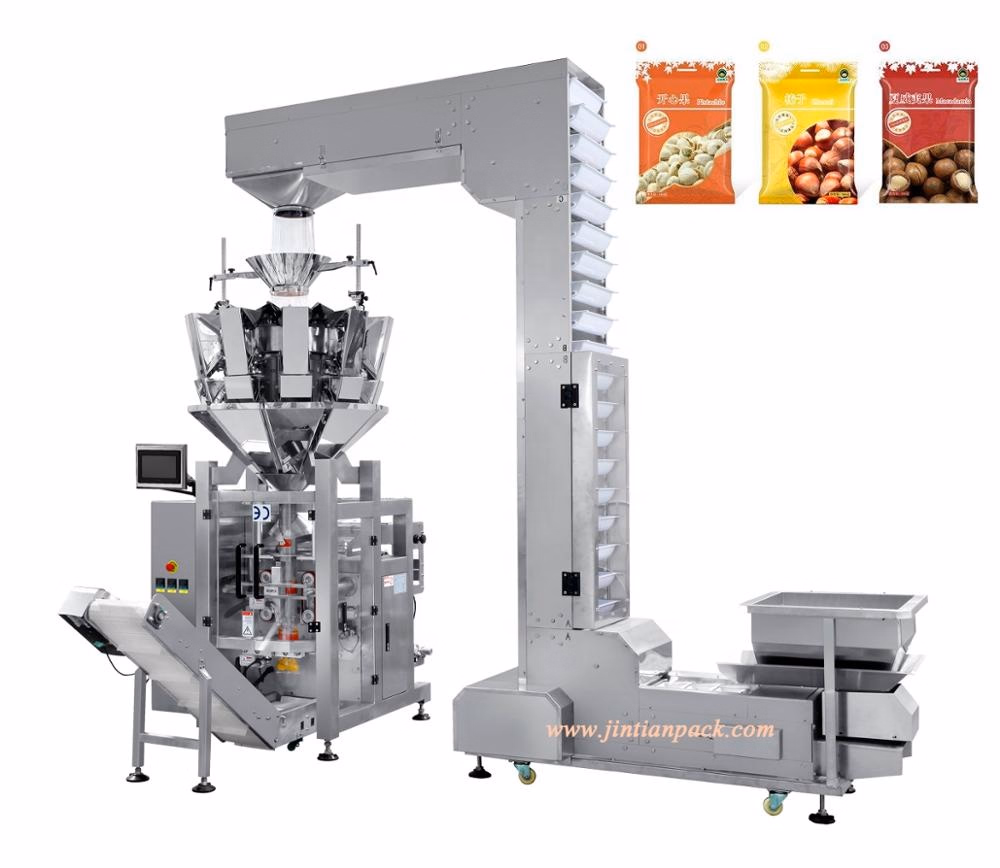 Factory Price Small Automatic Multi-Head Weigher Pet Food Packaging Machine