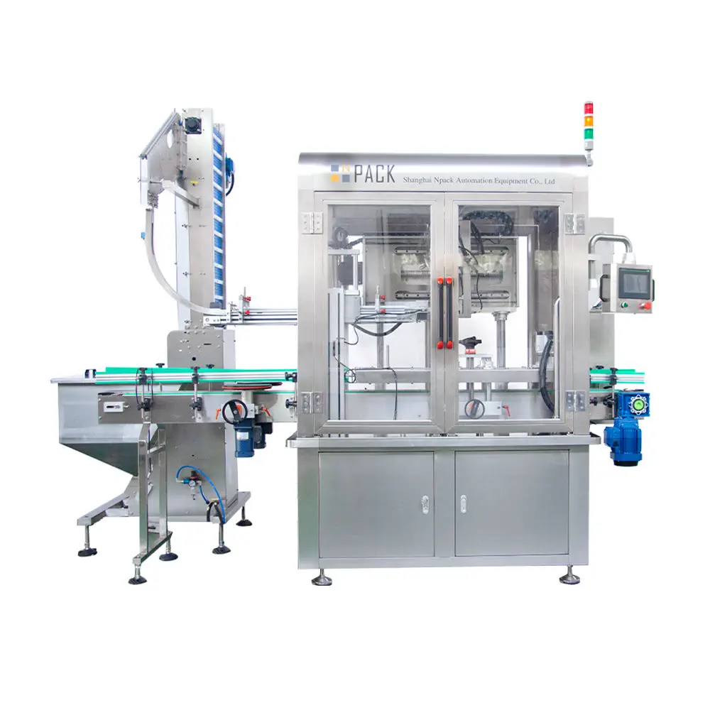 NP-TC Automtic Tracking Capping Machine - Leading Linear Liquid Filling System