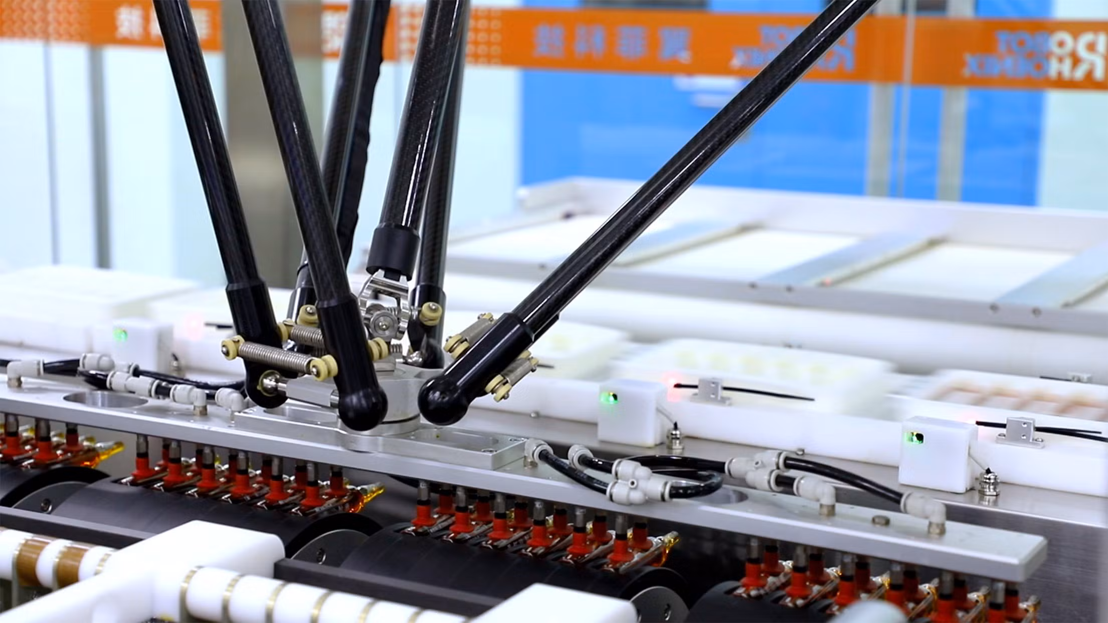 Pharmaceutical-Grade High-Speed Small Vial Automatic Handling Delta Robot Packaging Machine