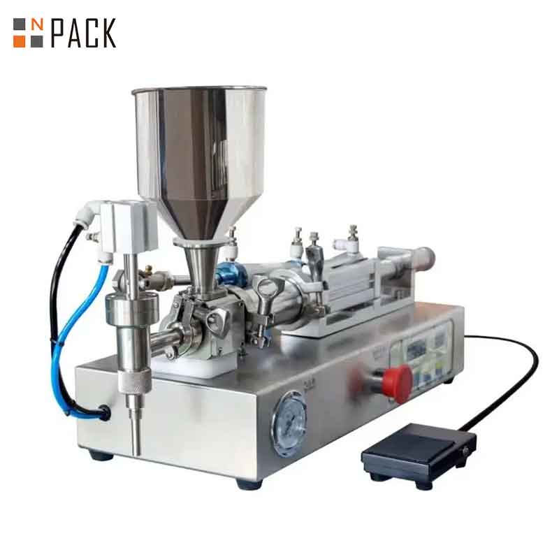NP-S Semi Automatic Liquid Piston Filling Machine - Leading Linear Liquid Filling System