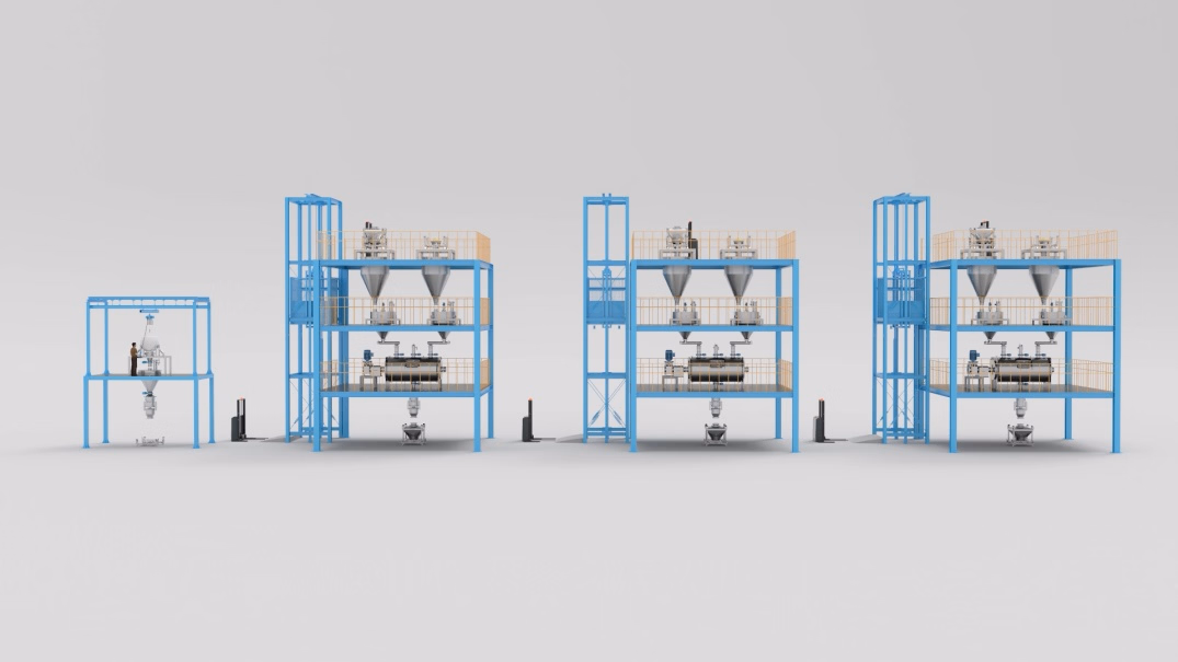 Automatic Parallel Productio High Speed Portable IBC Tote