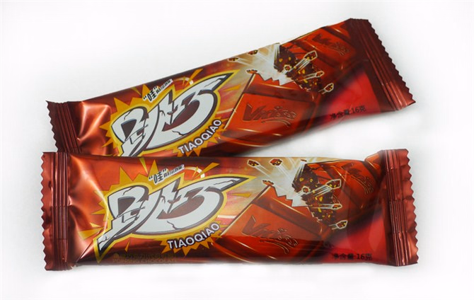 Chocolate Automatic Plastic Film Flow Packaging Machine