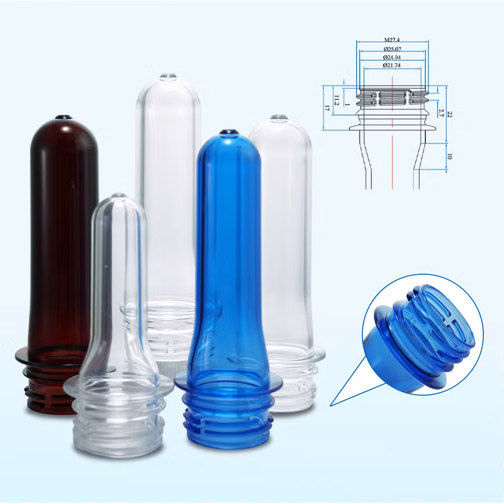 Lightweight Preform Pet Water Bottle Preform Perfect for Soft Drinks Reduces Transportation Costs and Carbon Footprint