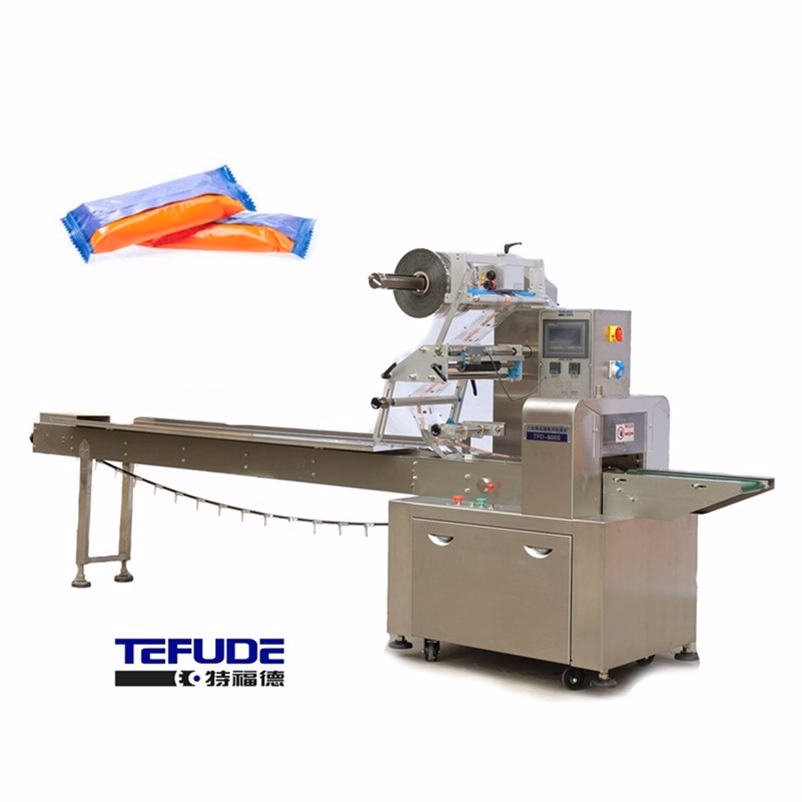 with Video Electric Parts Small Hardware Bolts Automatic Horizontal Pillow Flow Wrapping Packing Machine