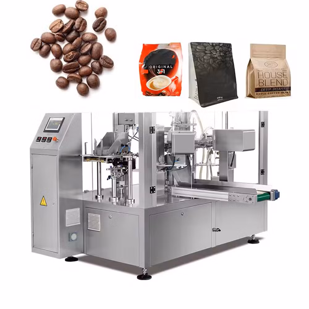 Factory - Direct Multi - Function Customizable Rotary Doypack Packaging Machine for Coffee Beans