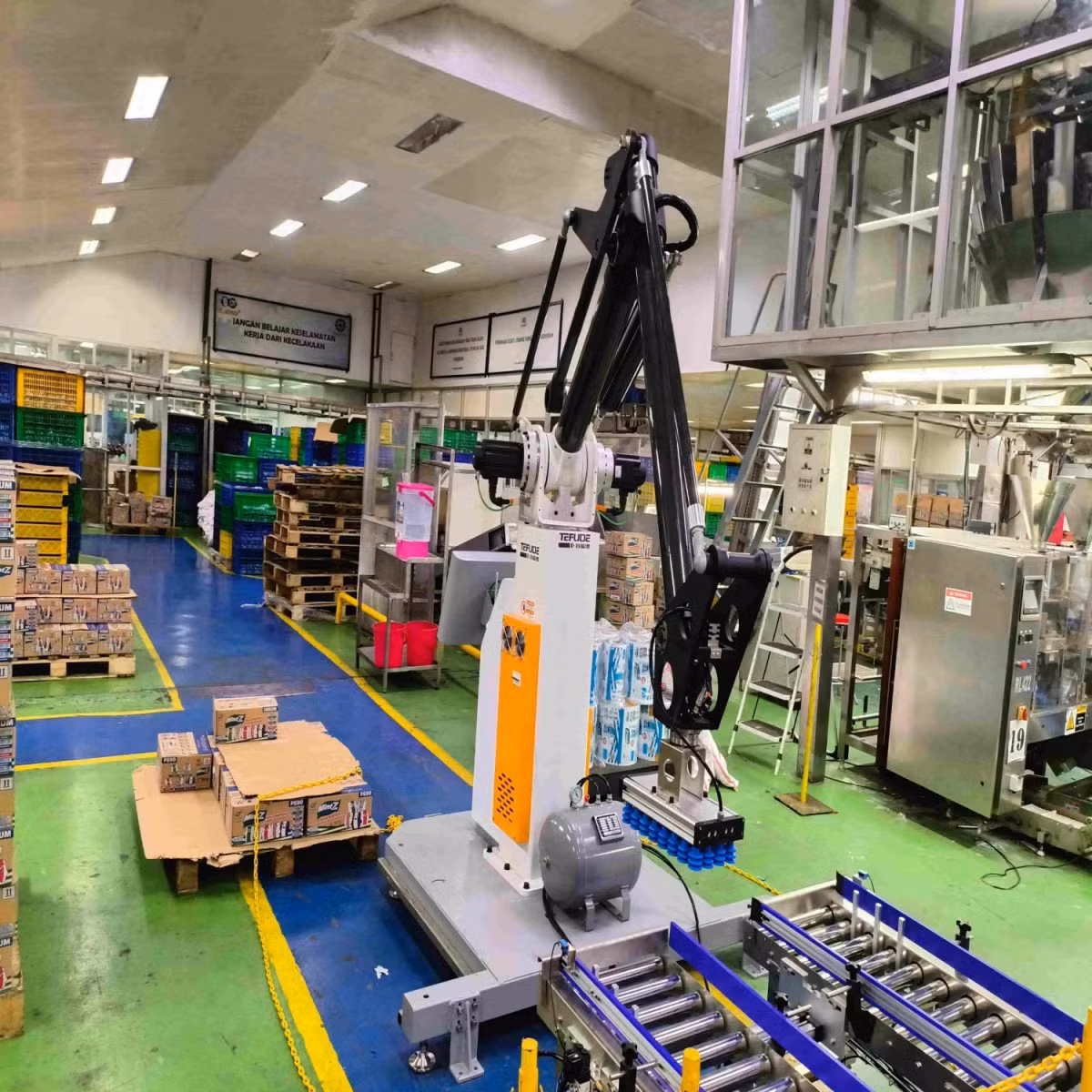 Industrial Grade Strong Lightweight 4 Axis Palletizing Robot