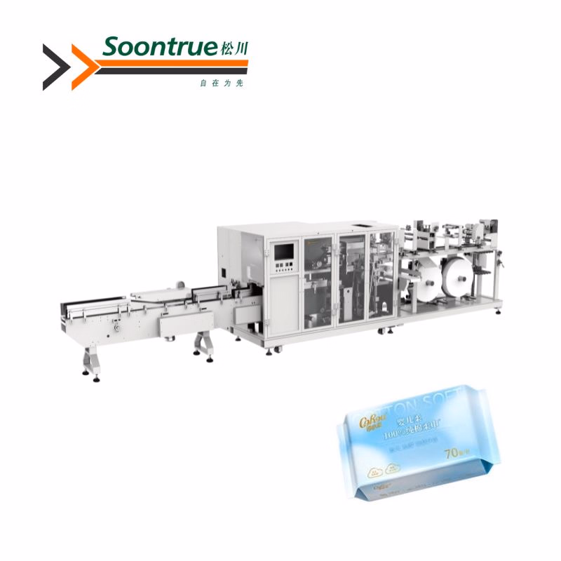 High-Performance Soft Cotton Tissue Production Line, Soft Cotton Tissue and Sanitary Pad Packaging Machine