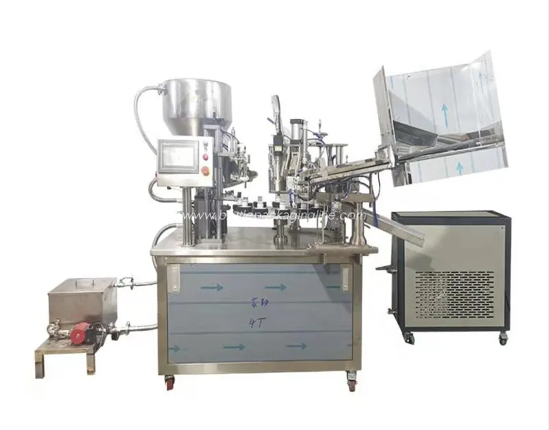 Plastic Tube Filling And Sealing Machine With Touch Screen