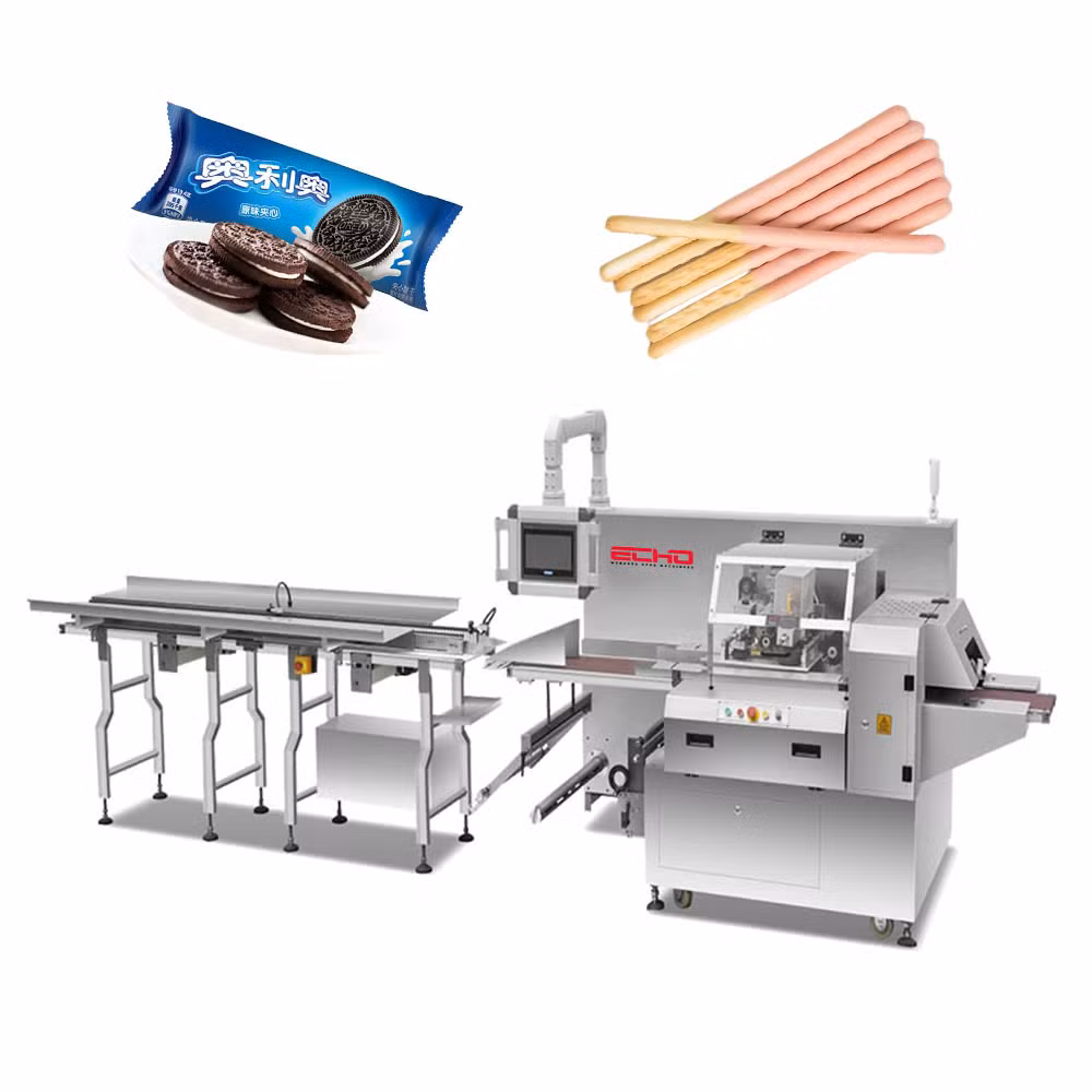 Automatic Flow Packing Machine for Stick Cookie Biscuits