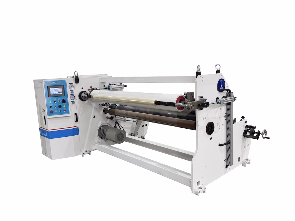 Res-41121 Single Shaft Automatic Foam Tape Rewinding Machine