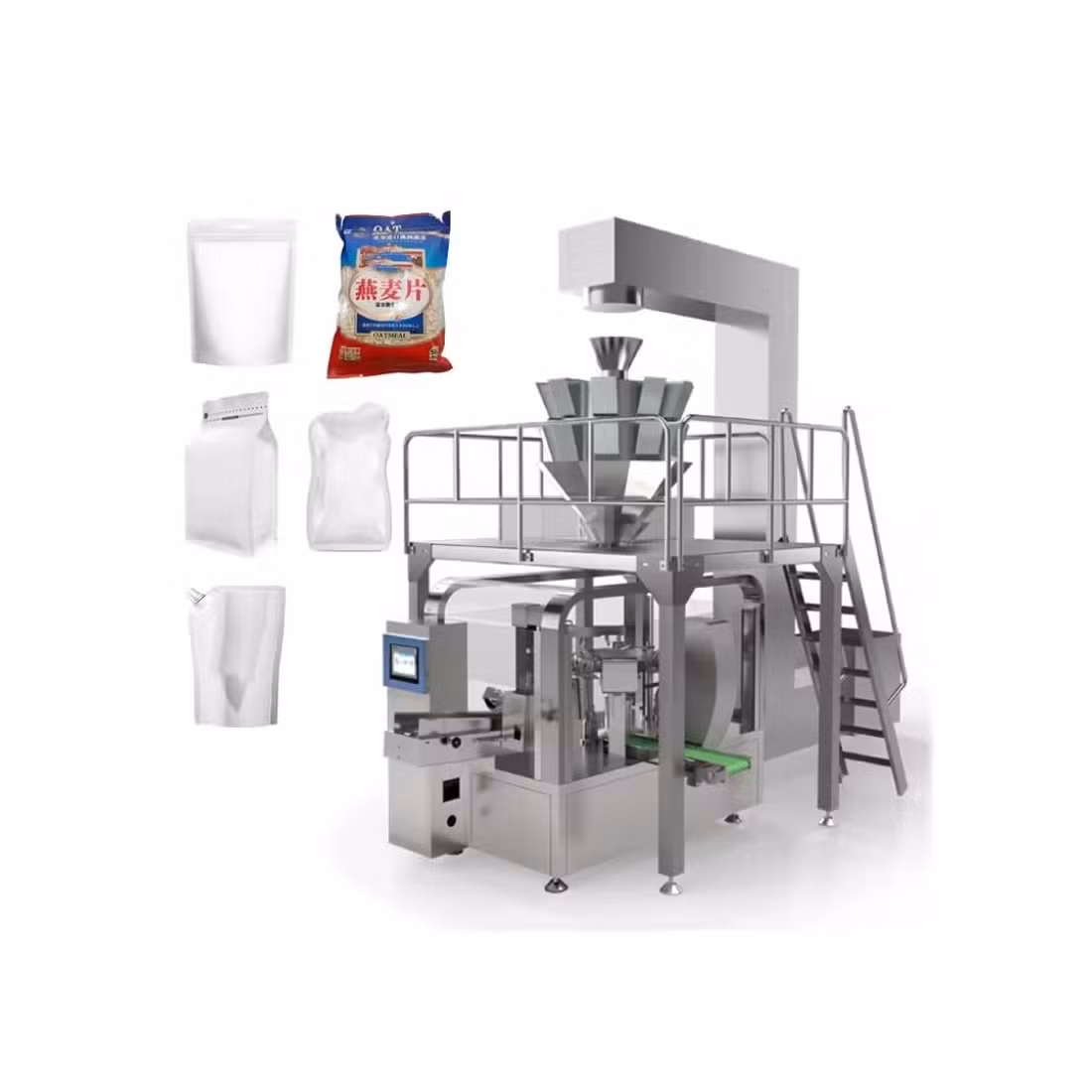 High - Quality Automatic Zipper Bag Packaging Machine for Dried Fruit, Fruit Bars & Freeze - Dried Products
