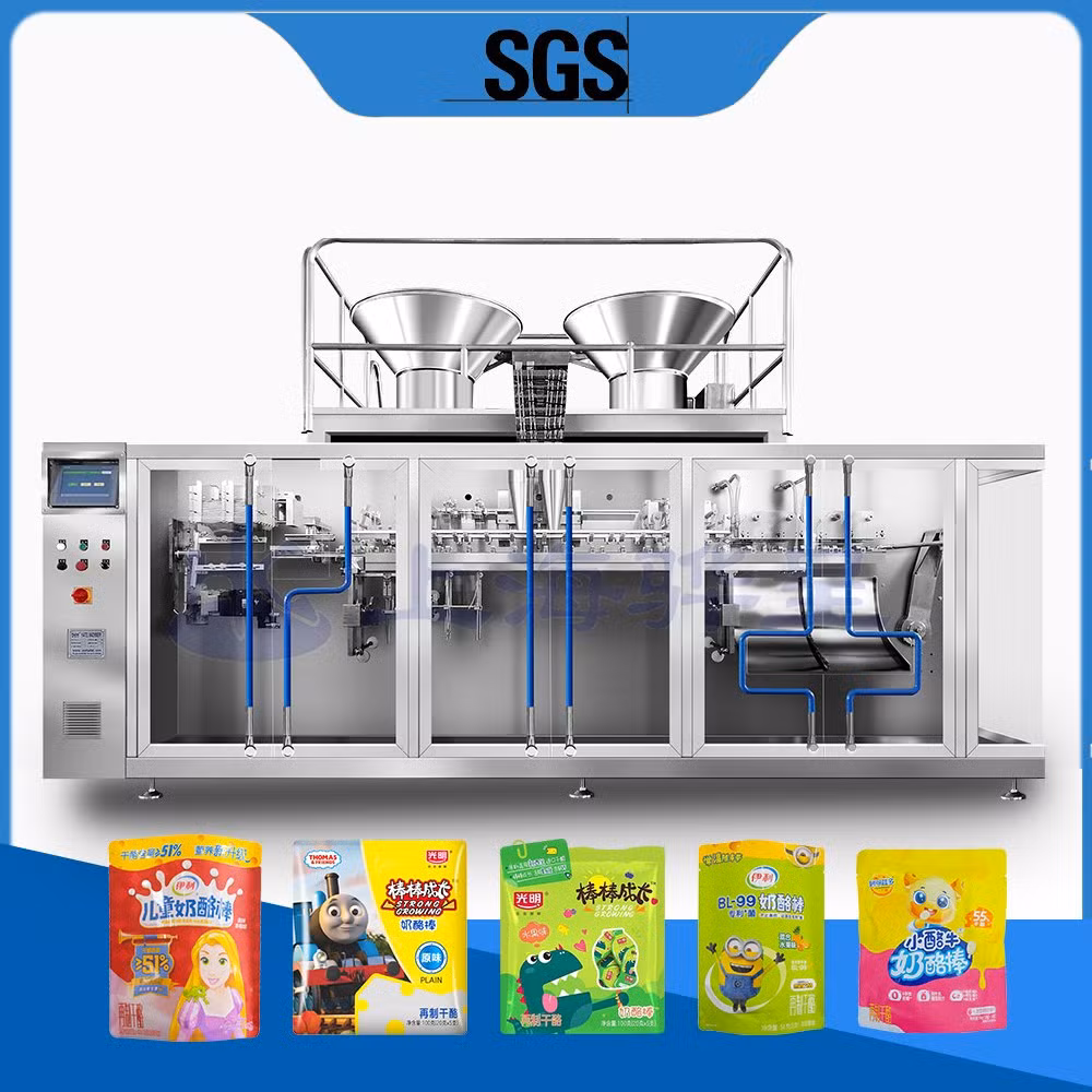 Automatic Dry Fruit Nuts Snack Chips Food Doypack Premade Zipper Pouch Packing Machine