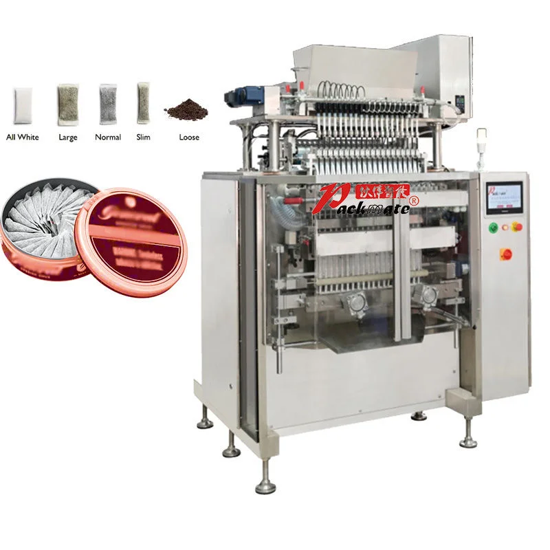 Automatic Snus Powder Packaging Machine for Cans Bottles Bags Pouch | Packmate Machinery
