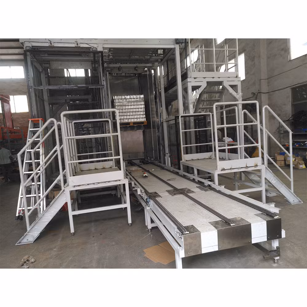 New Technology Electronic Speed Control Unstacker Machine for Remove Bottles and Cans