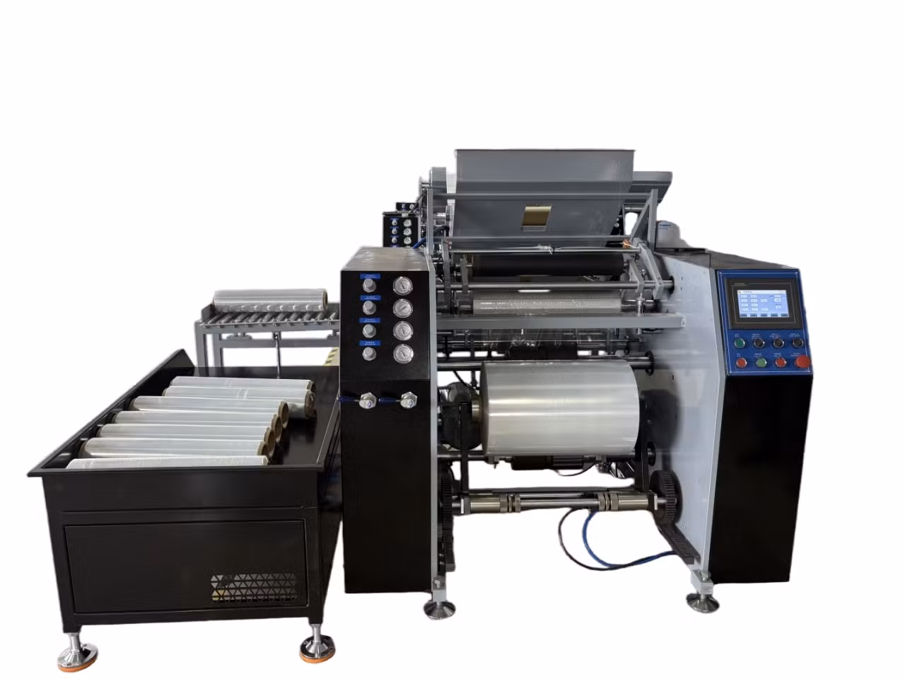 High-Performance Stretch Film Rewinding Machine for Efficient Packaging