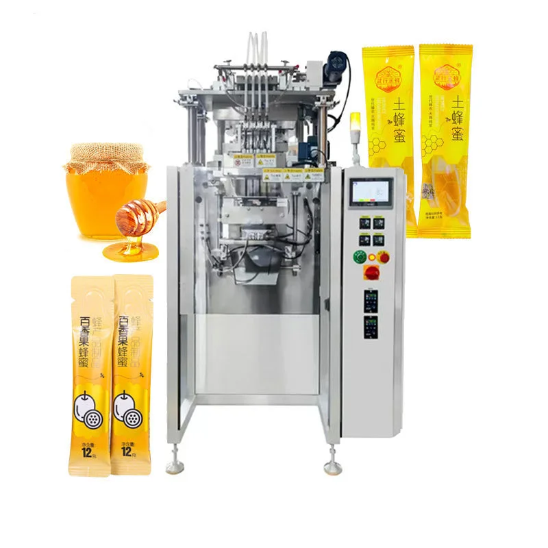 Best Price Honey Stick 2-150Ml Sachet Bag Filling Packing Packaging Machine Honey Royal Jelly Packing Machinery | Packmate Machinery