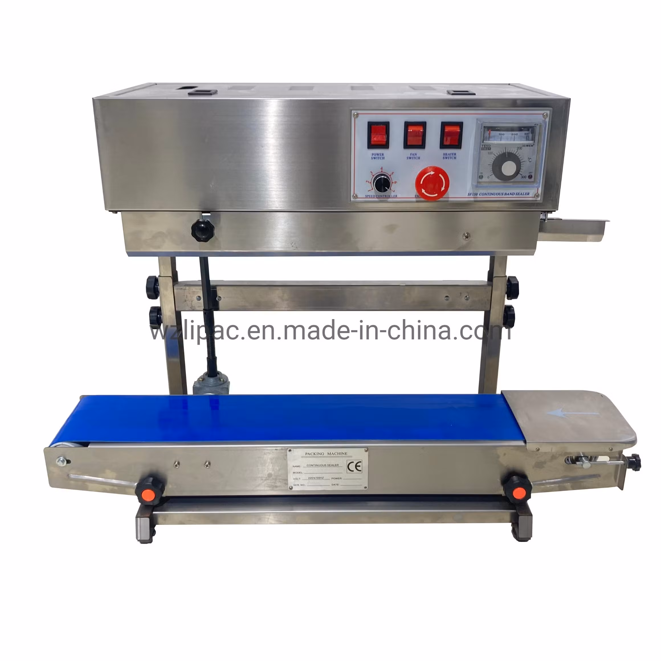 Lps-150 (upright type) Automatic Continuous Heat Sealer Sealing Machine