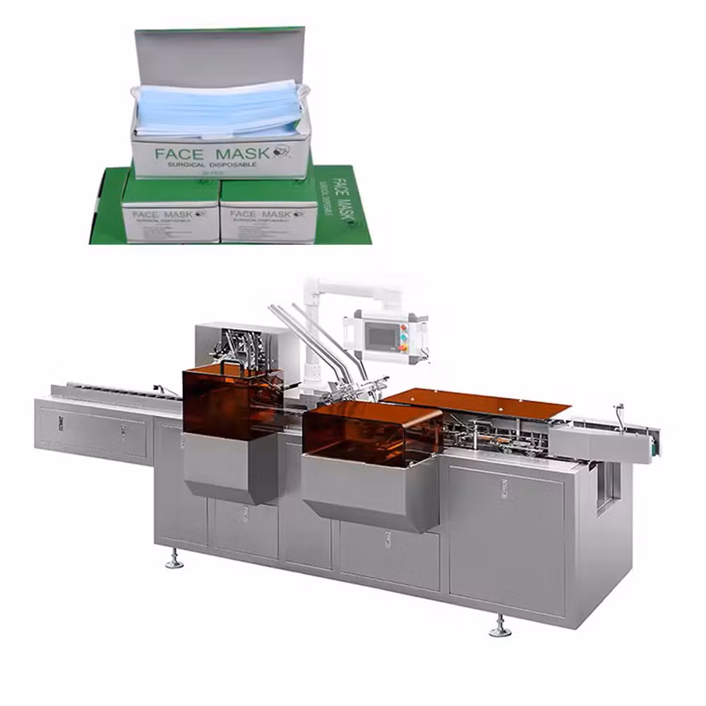 Automatic Cartoning Packing Machine for Facial Mask Facial Tissue