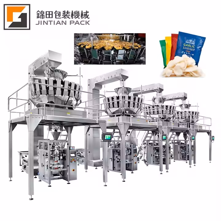 Vffs Automatic High Speed Food Packaging Filling Forming Sealing Pouch Packing Machine
