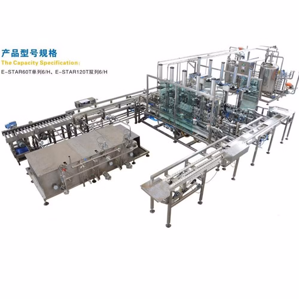 Hot Sale Customized Filling Speed Packing Machine Beer Filling Production Line