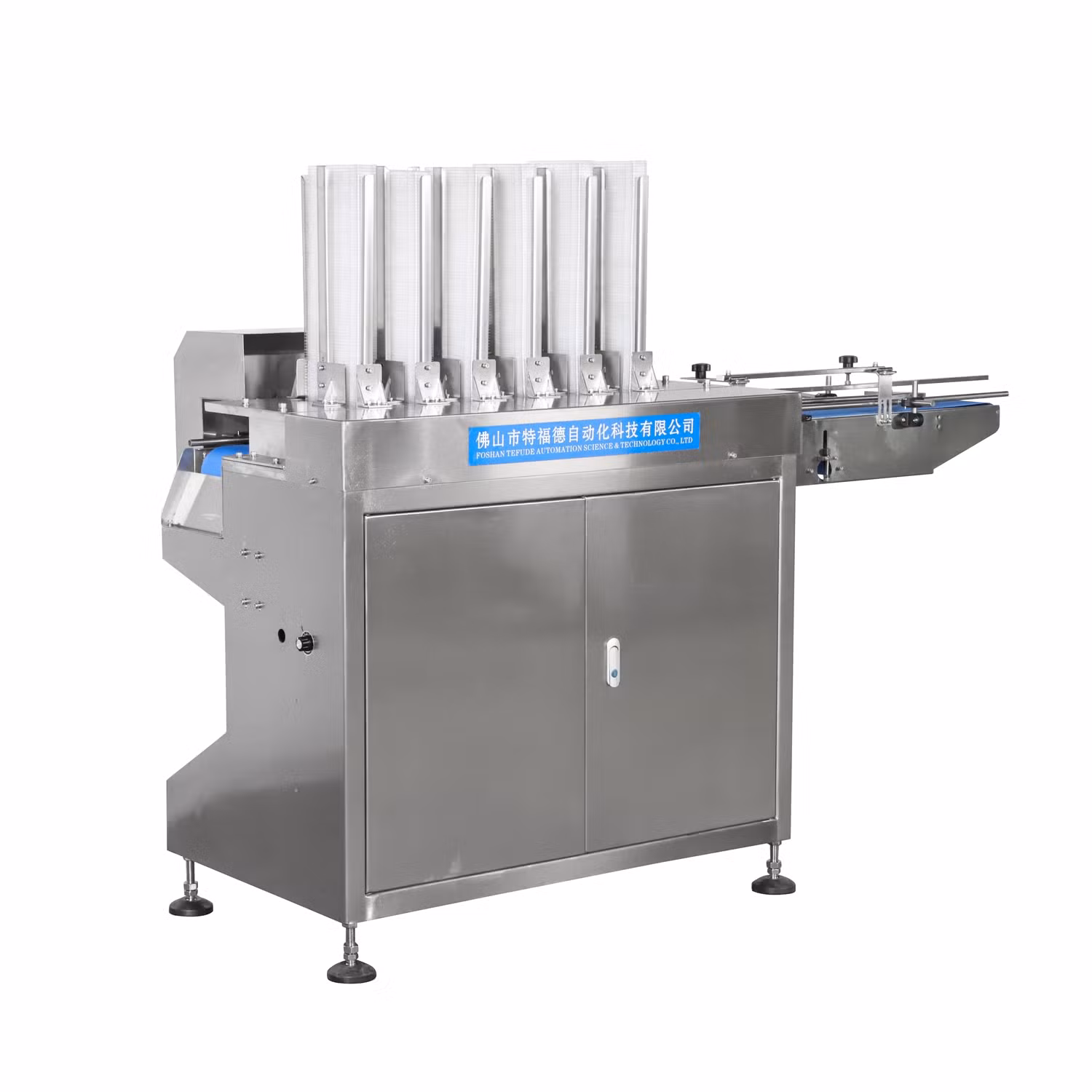 Automatic Plastic Tray Dispenser Biscuit Cookie Tray Loader Packing Machine