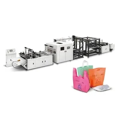Shoe Bag Non Woven Printing Machine with Auto Feeding#Ultrasonic Non Woven Tissue Bag Printing Machine For Shopping Bag