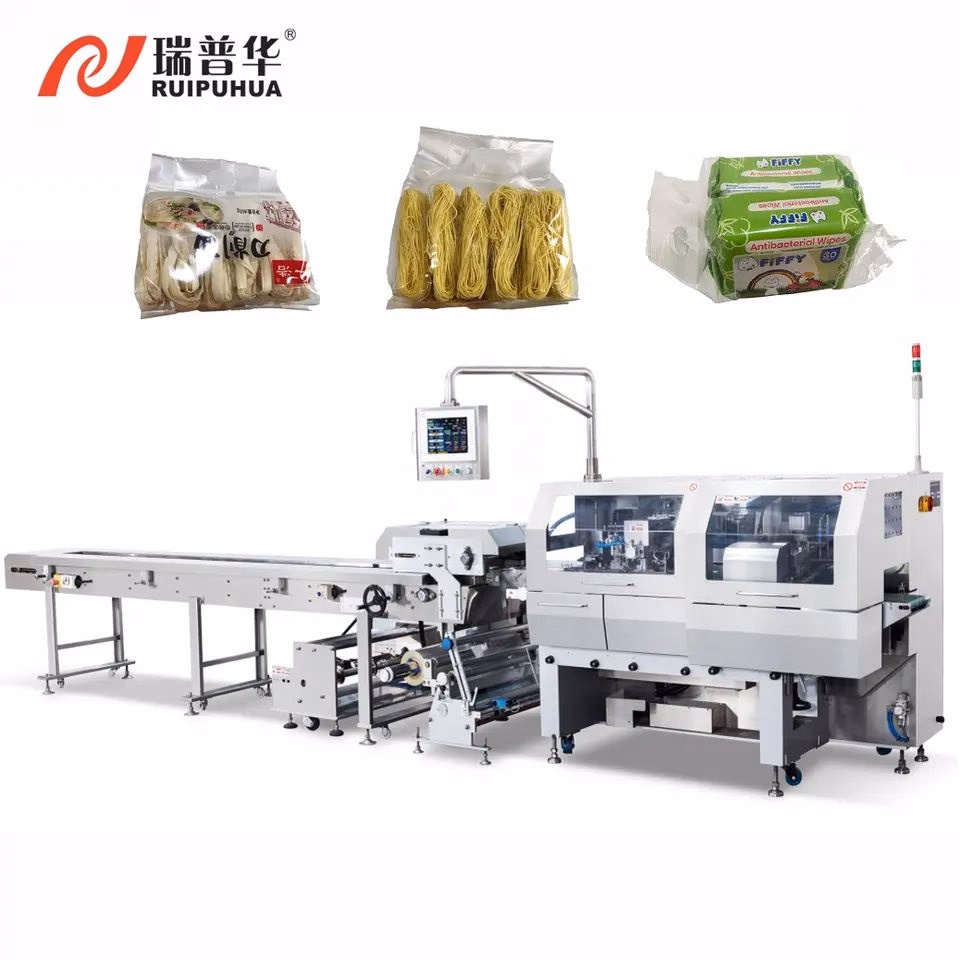 Biscuits Secondary Family Plastic Film Bag Packed Machine