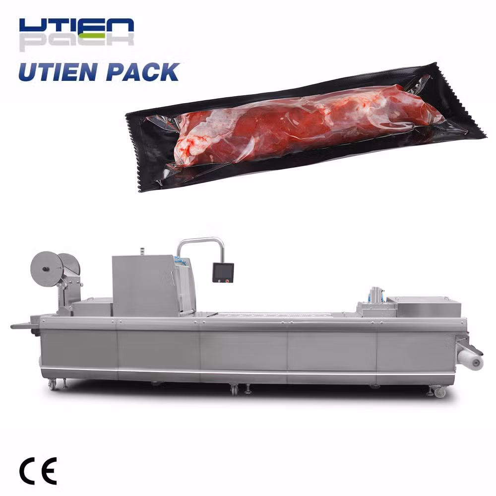 Automatic Thermoforming Food Meat Beef Packaging Machine, Food Packing
