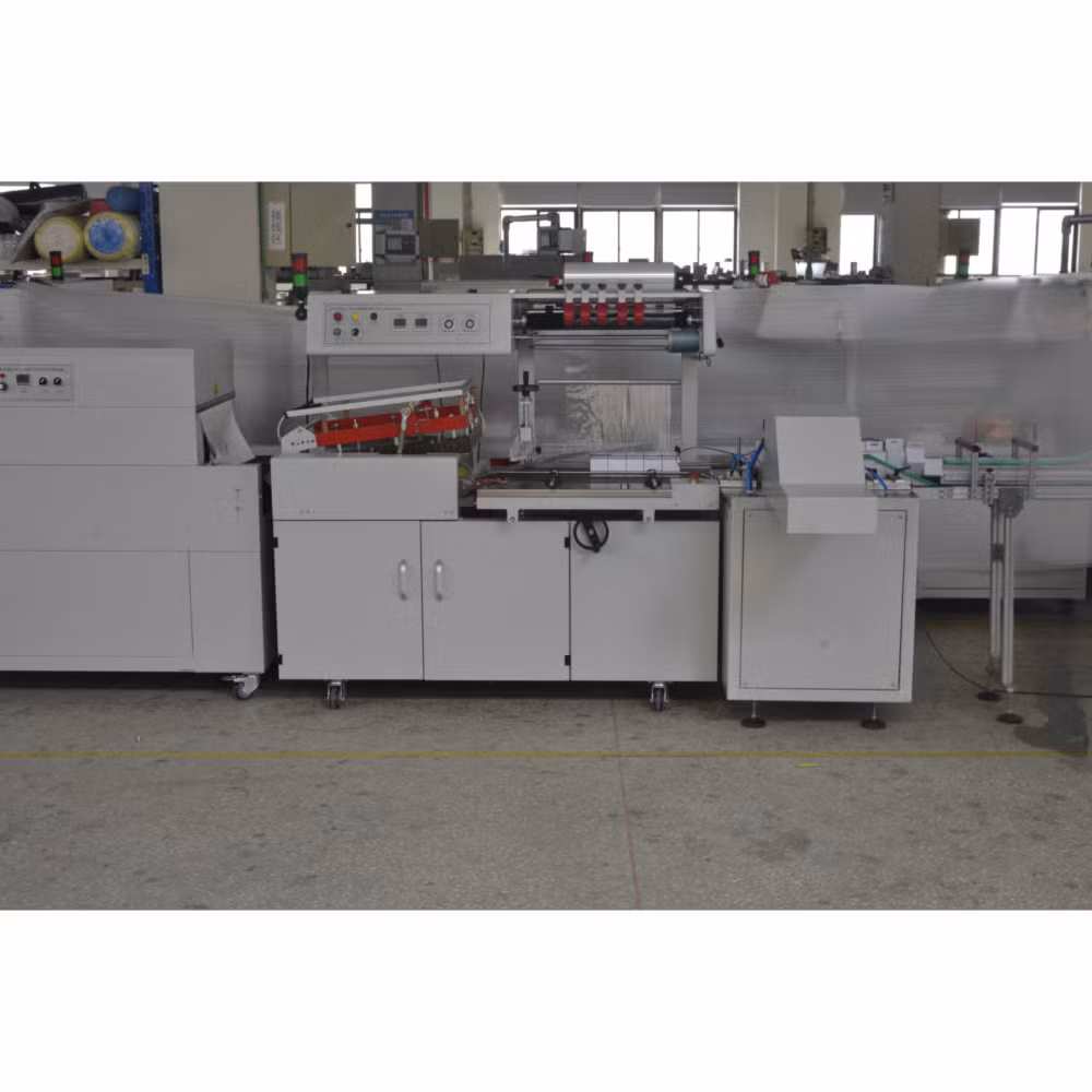 BS-400la+Bmd-450c Automatic POF Film Heat Seal Shrink Tunnel Wrap Machine for Light Bulb Box