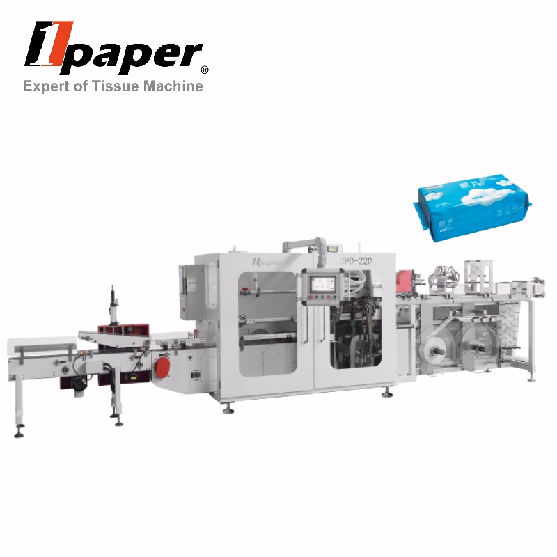 Fully Automatic Cotton Towel Roll Wrapping Machine with Precision Sealing