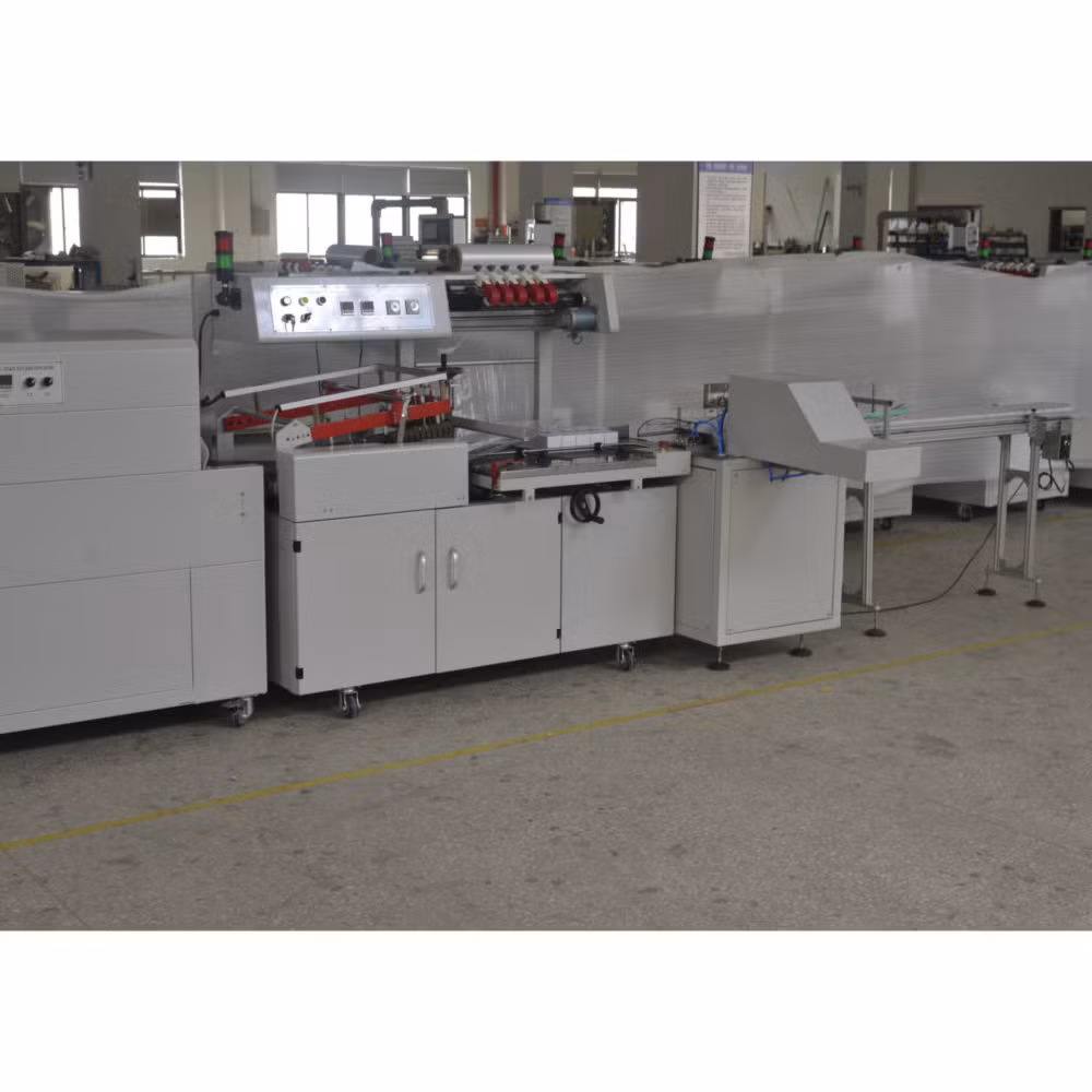 BS-400la+Bmd-450c Carbon Steel L Type Shrink Film Machine for Light Bulb Box