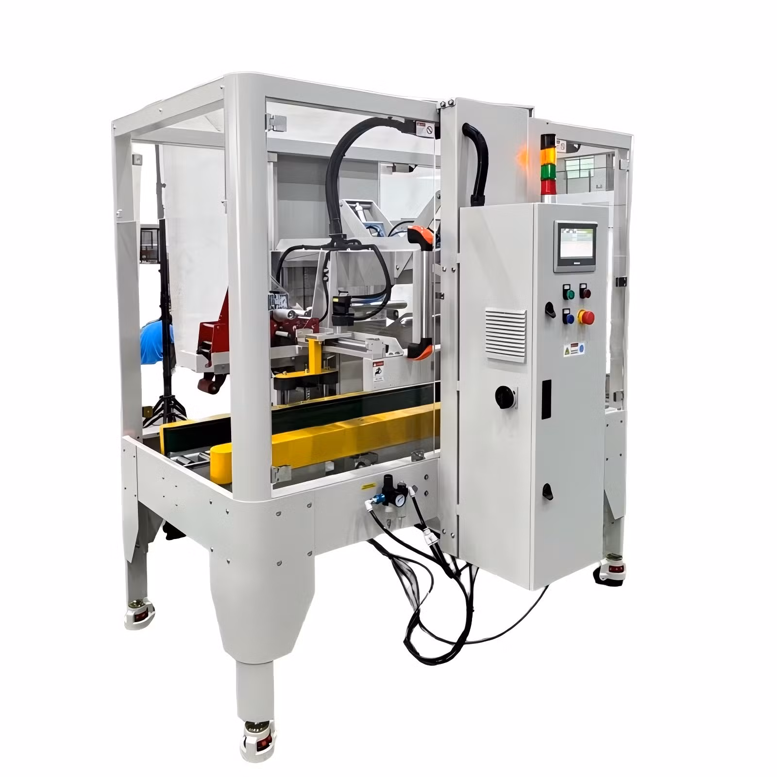 Full Automatic Servo Adaptive Carton Sealing Machine Adaptive Folding Carton Sealer