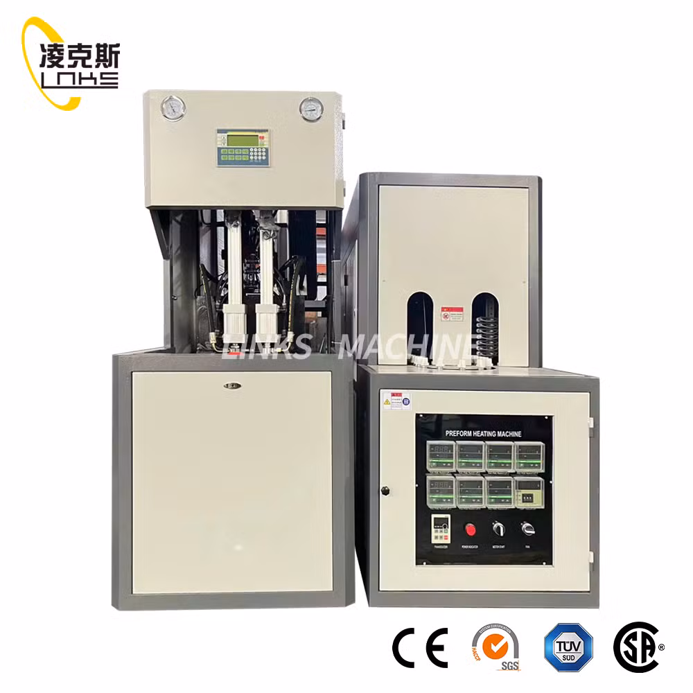 Semi-Auto Bottle Blowing Machine Mineral Water Pet Bottle Blowing Molding Machine Plastic Bottle Making Machine