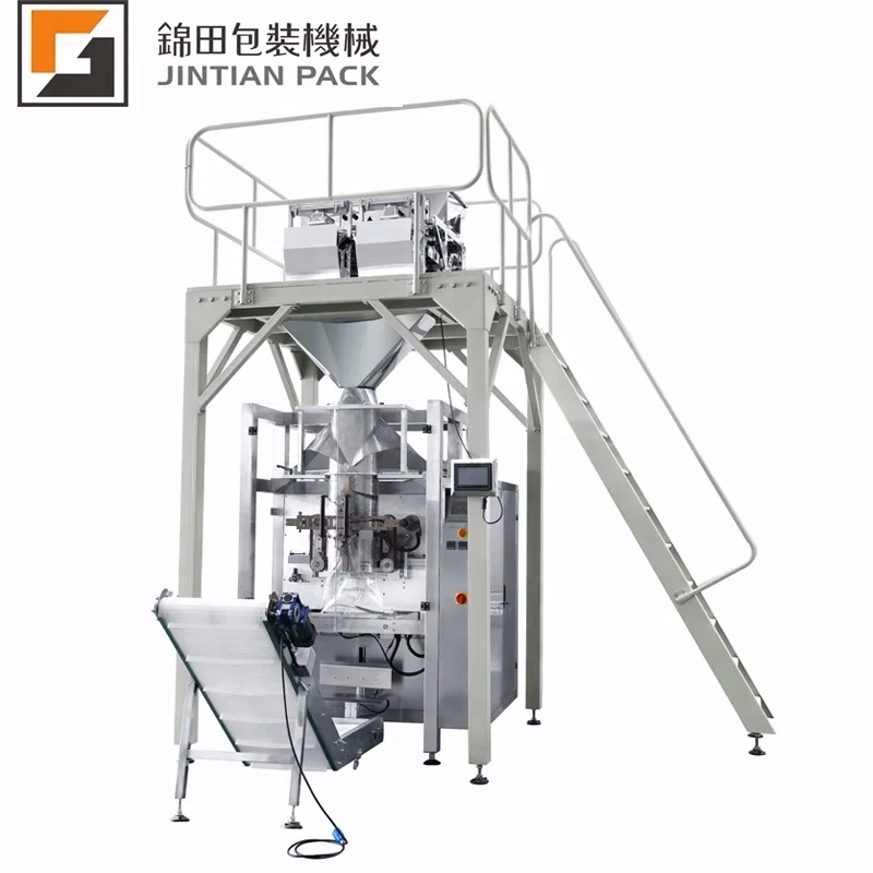 Food Granule Vertical Packing Machine Jt-920s 5kg 10kg 15kg Automatic Large Bag for Soybean Corn