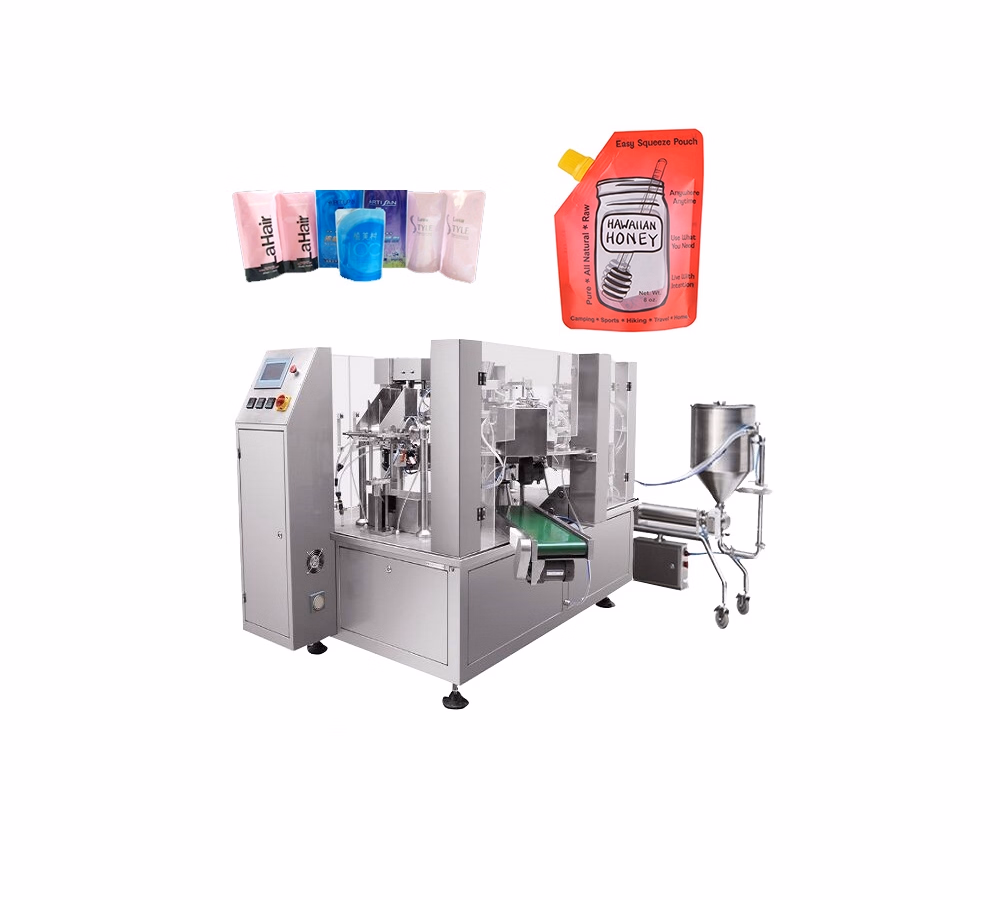 CE-Certified Factory-Direct Retort Doypack Pouch Packaging Machine for Ketchup, Honey, Tomato Sauce & Washing Liquid