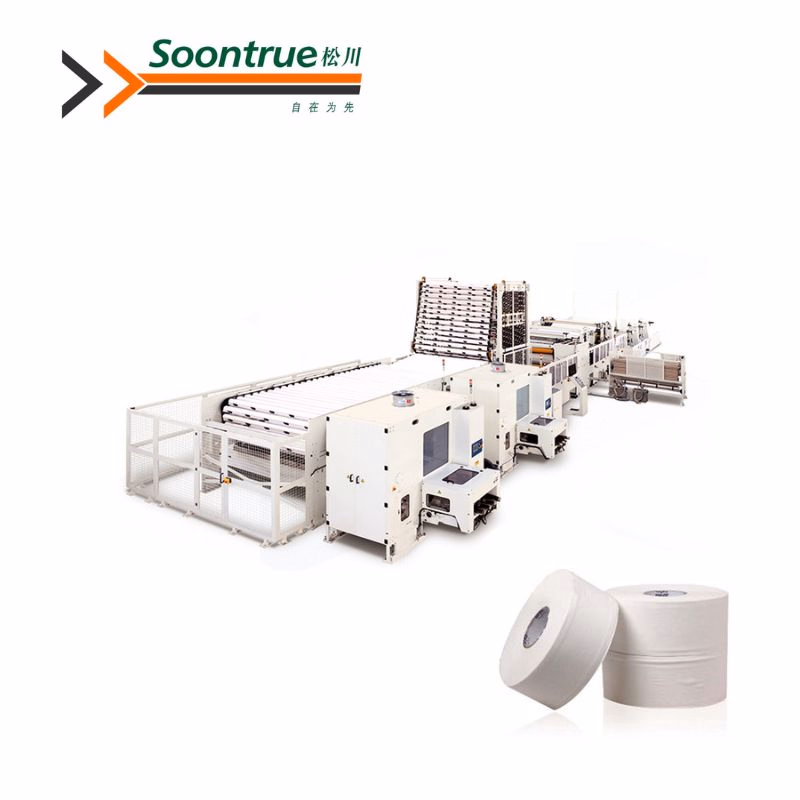 Mature Design Toilet Paper Kitchen Towel Rewinding Making Machine Automatic Cutter System