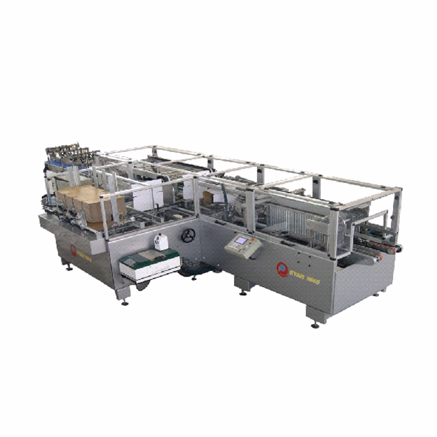 Fully Automatic Side Feed Carton Packaging Machine for Beverage