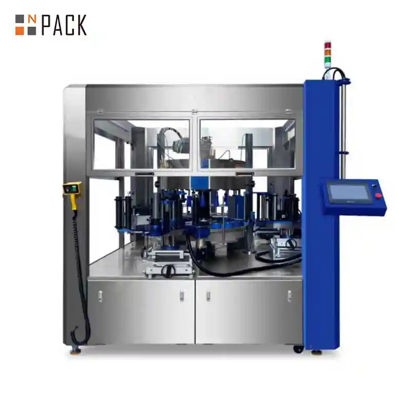 Automatic Hot Melt Labeling Machine - Leading Linear Liquid Filling System