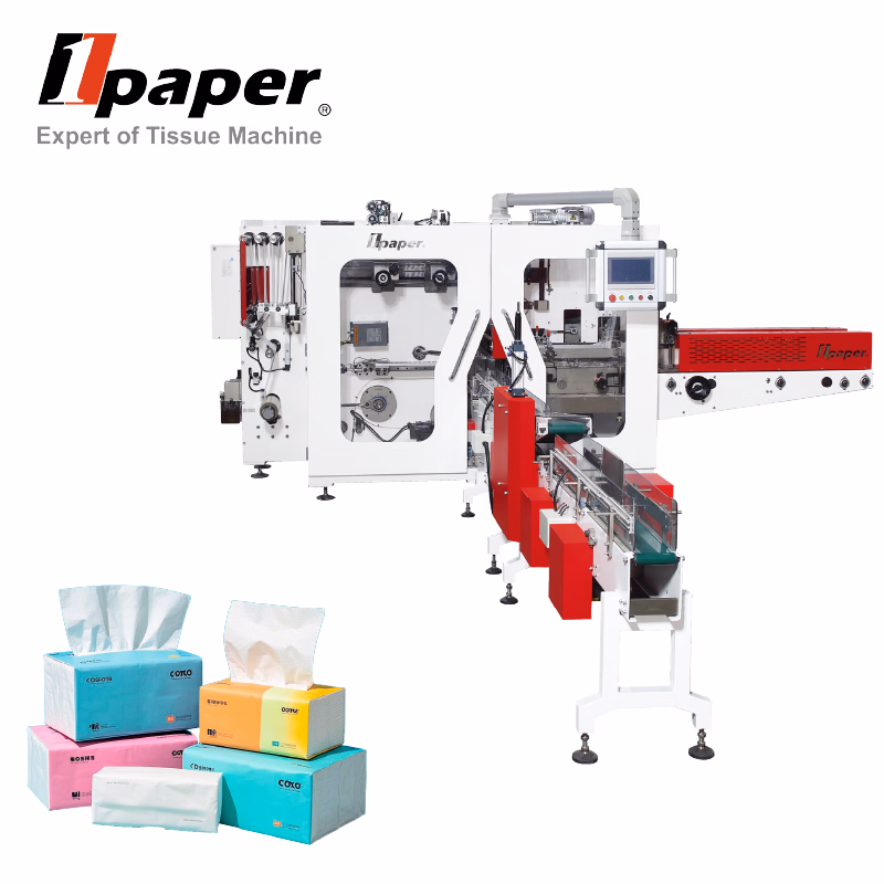 High-Speed Automatic Tissue Paper Wrapping Machine with Servo Control