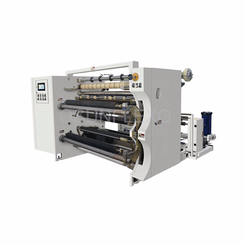 Slitting Rewinding Machine for Film BOPP, PVC, Pet, Aluminum, Foil, Self-Adhesive, Thermal Paper Label Film Sticker Roll High Speed 400m/Min