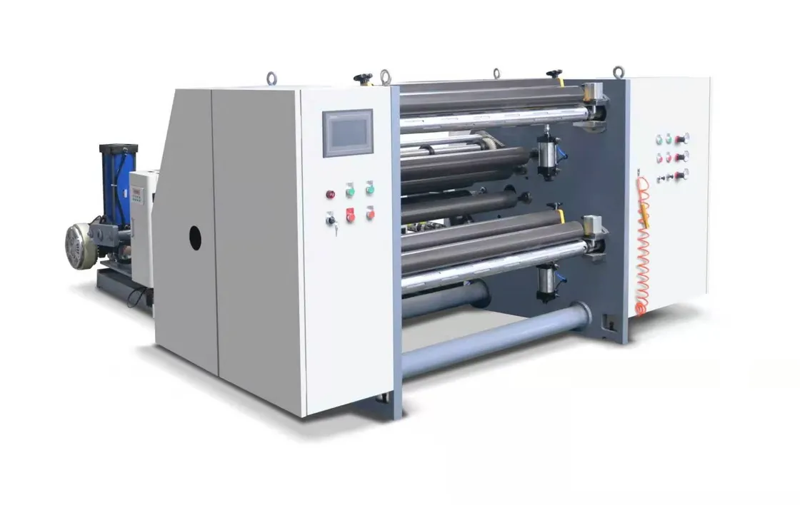 Fully Automatic Tension Slitting Machine For PET / BOPP 300meters/Minute