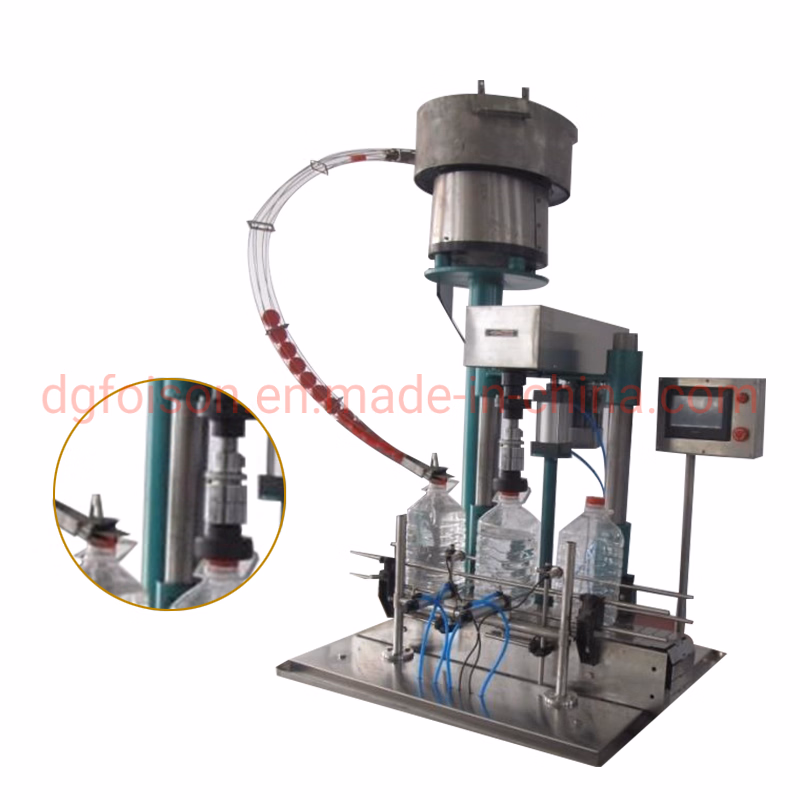 [Hot Item] Automatic Screw Cap Bottle Rotary Capping Machine