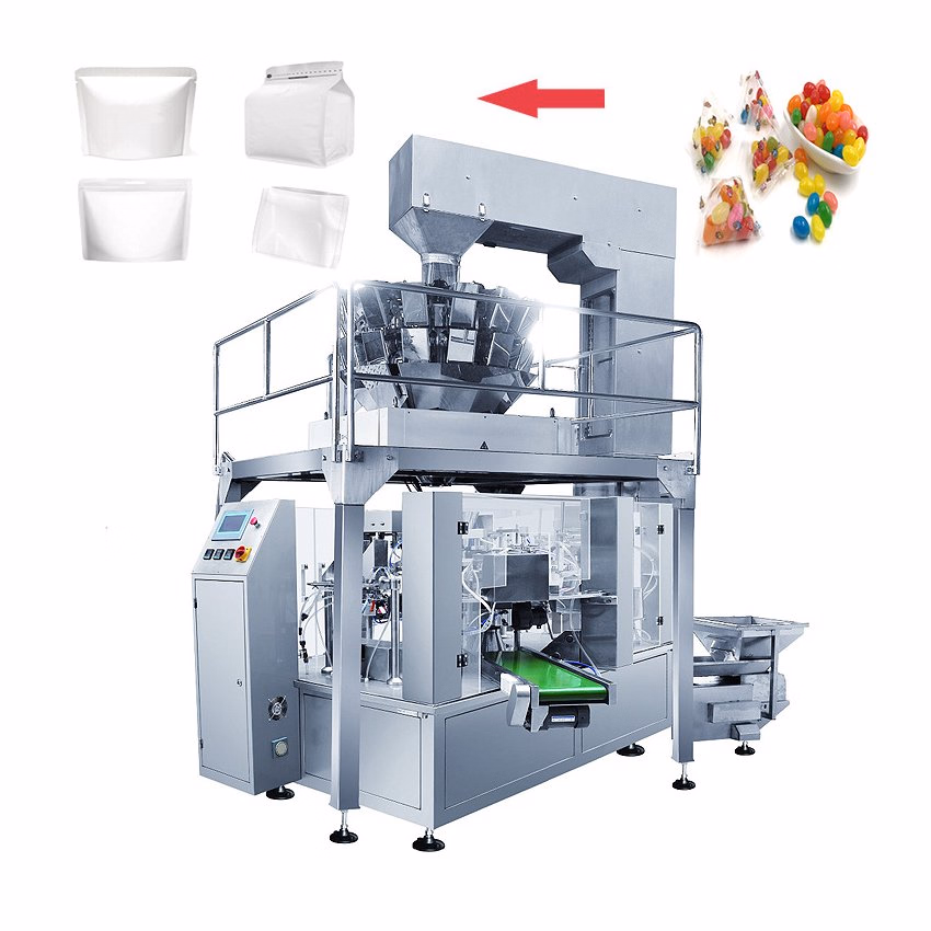 Factory - Direct CE - Certified Automatic Premade Shaped Pouch Packaging Machine for Candy