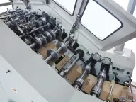 Machinedimensions 4500 X 1800 X 2000 Mm Paper Shopping Bag Making Machine with Totalpower 15 KW and Productionspeed 30-80 Bags per minute