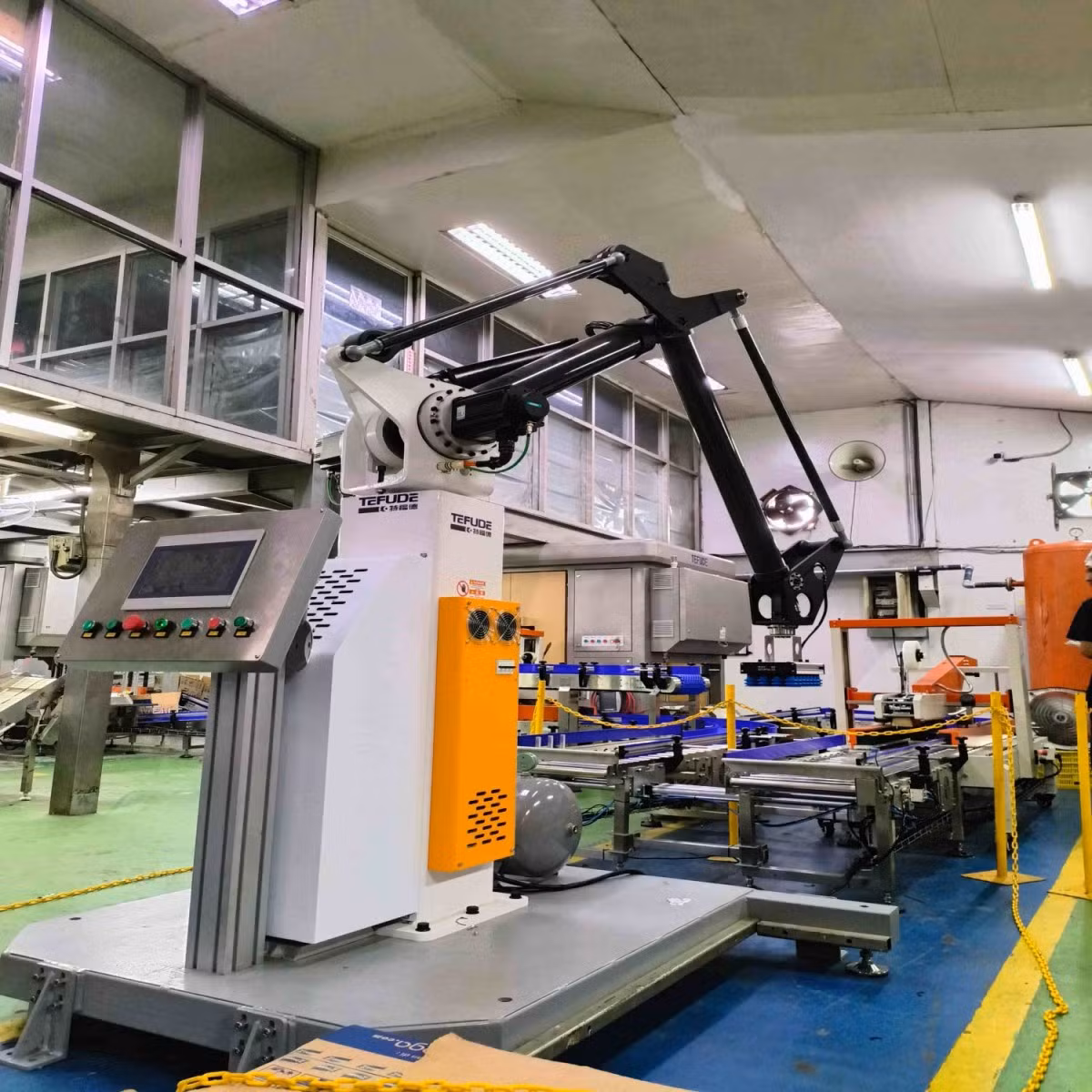 Professional High Speed Tefude Stacking Palletizing Robot with Graphical Programming