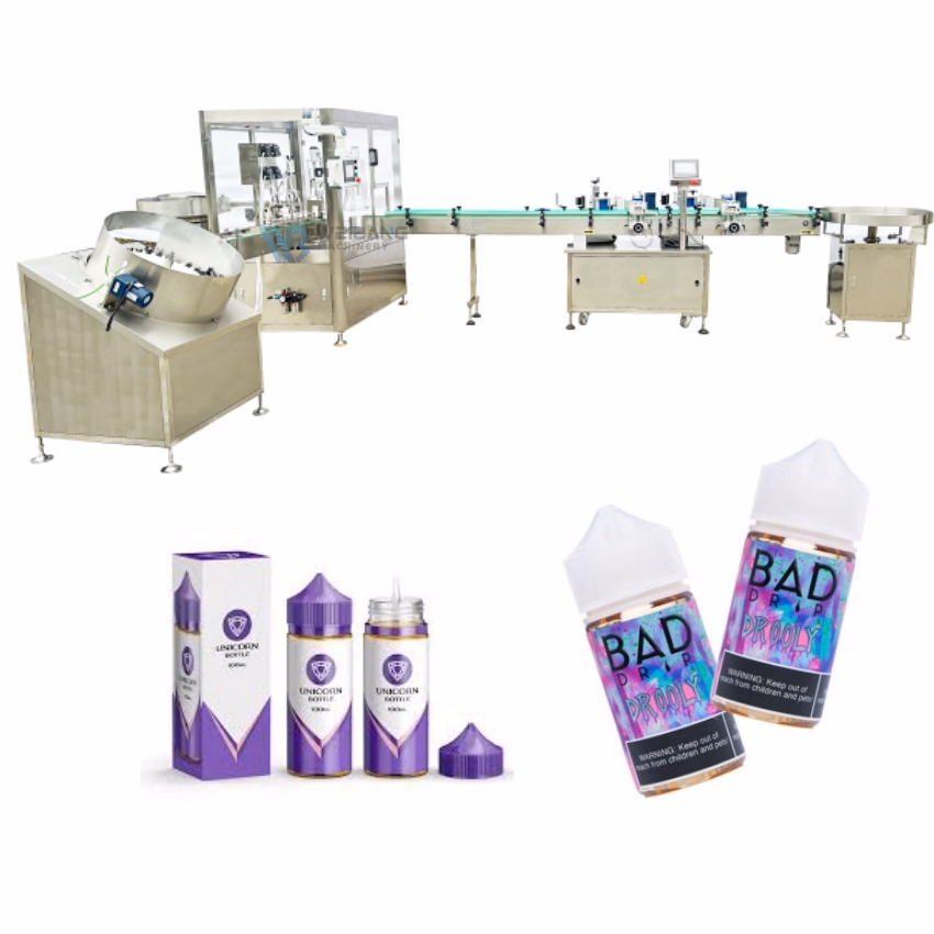 10ml 30ml 60ml Eliquid Juice Automatic Filling Machine