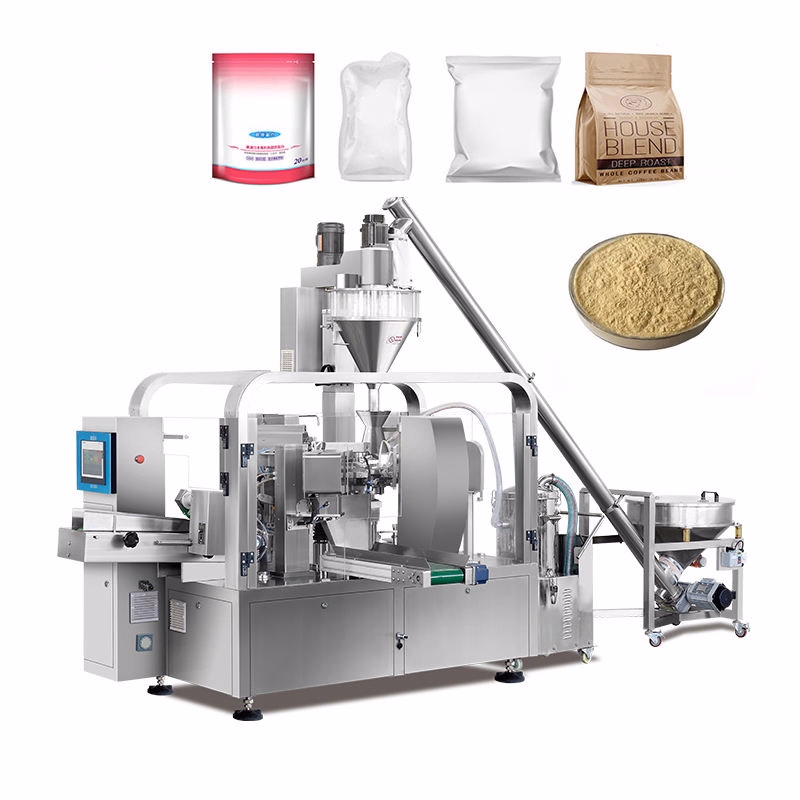 Powder Automatic Premade Bag Packaging Machine